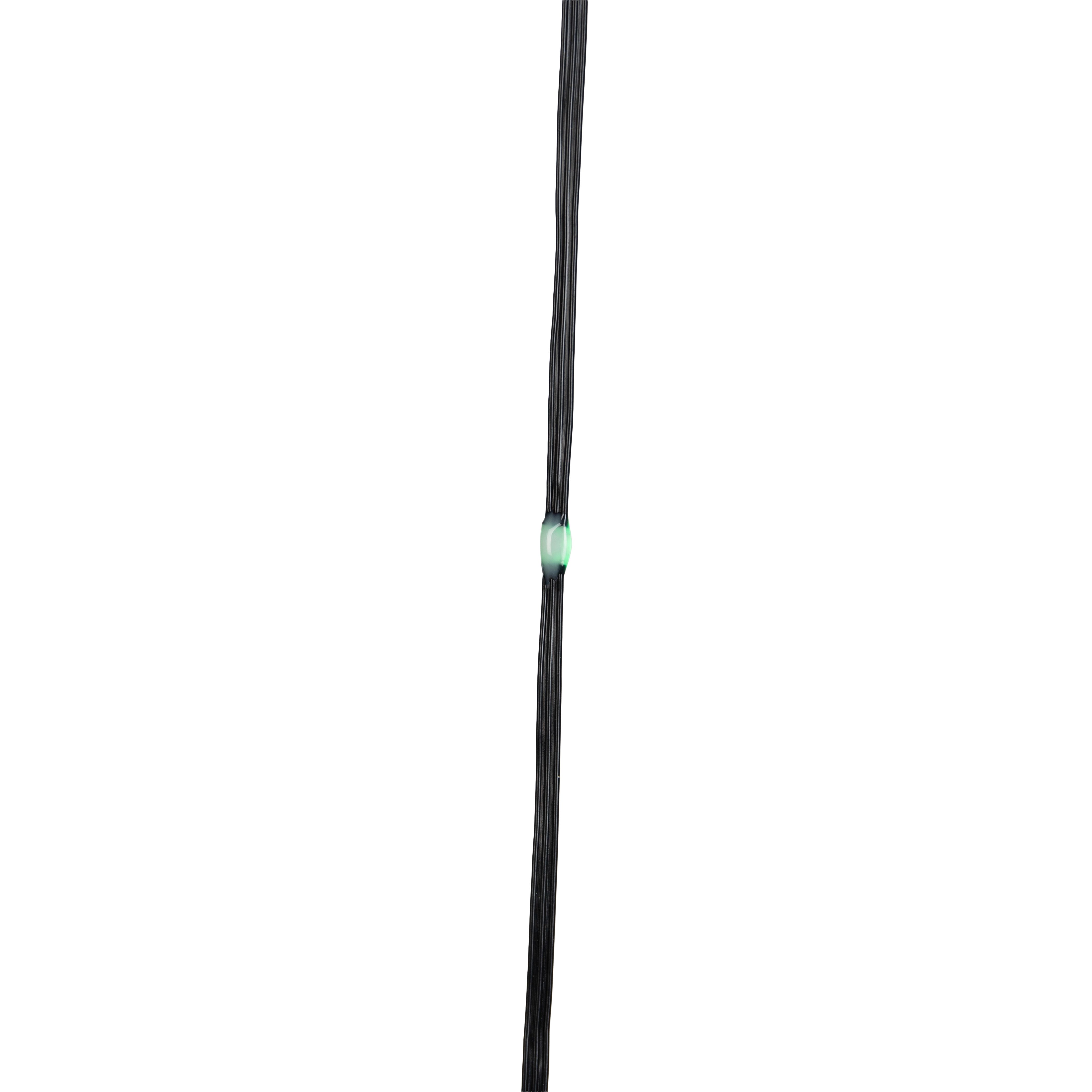 Kerst vloerlamp zwart 240cm incl. LED RGB IP44 met afstandsbediening - Nagi