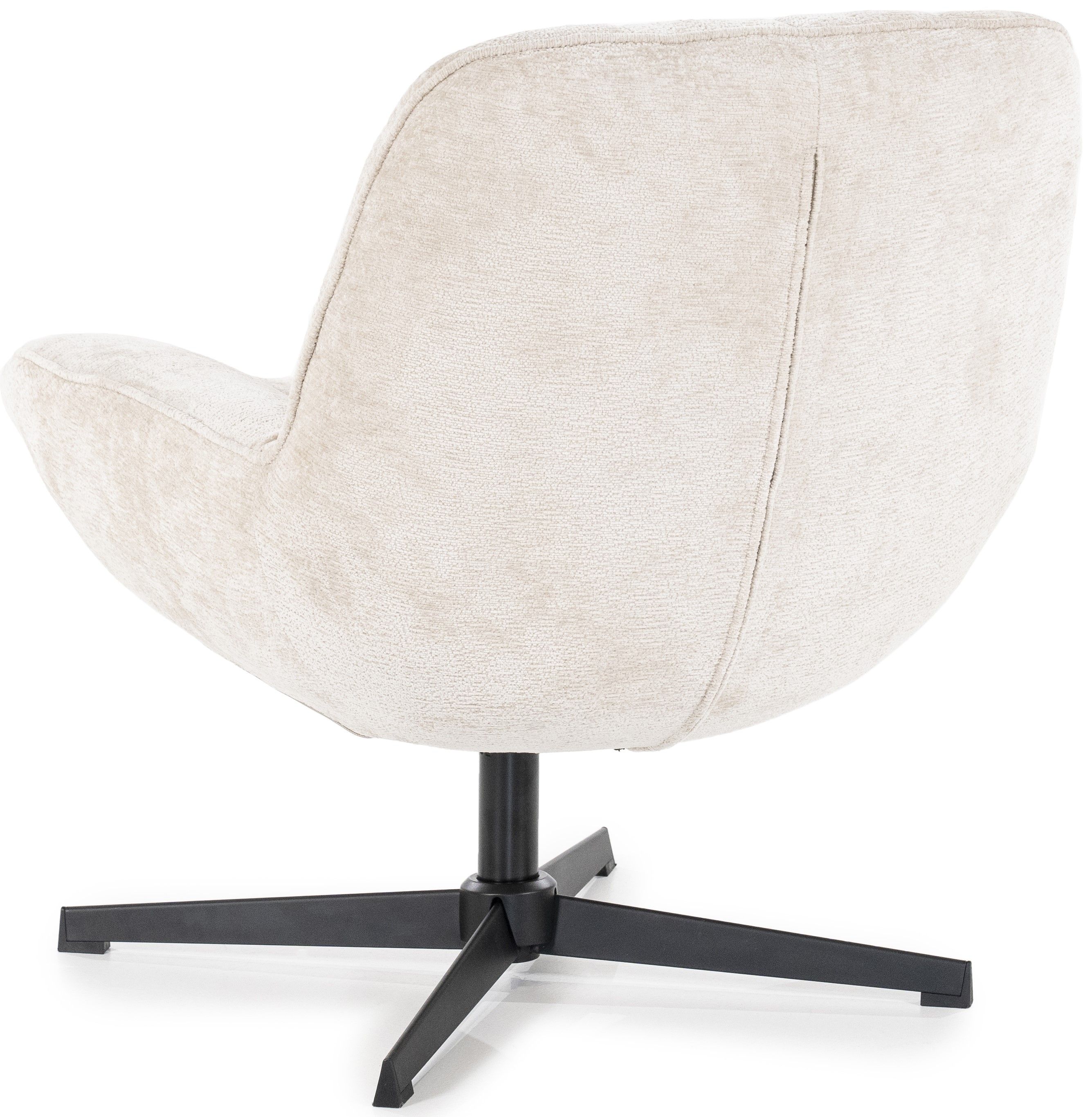 Draaifauteuil - beige | 230313 Derby B75 x D72 x H80 cm