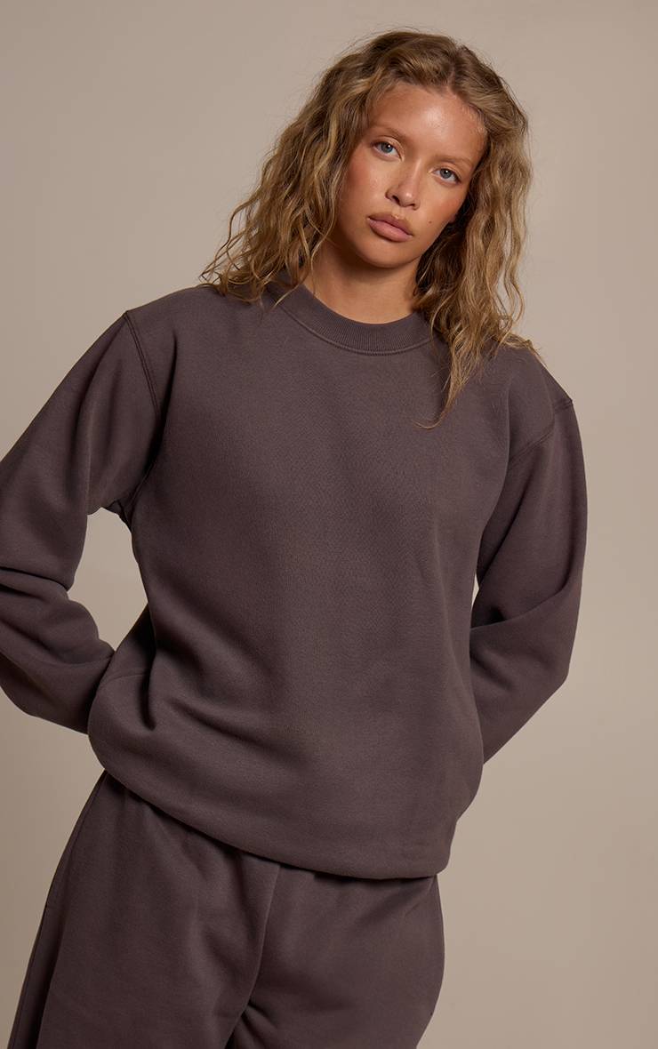 Charbon Sweatshirt À Enfiler