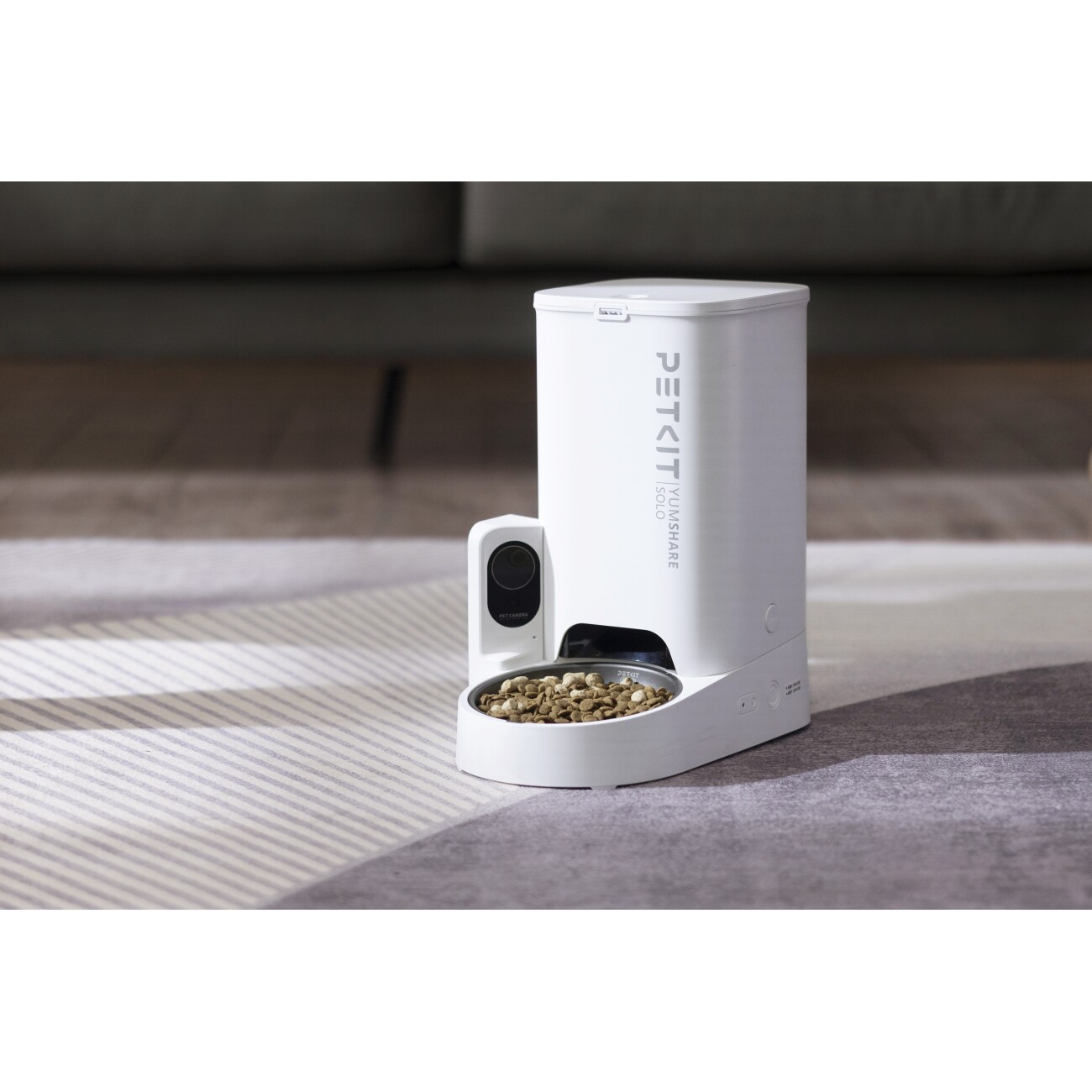 PetKit Automatischer Katzenfutterspender, 3 l, 1–10 Mahlzeiten/Tag für 1–15 Tage, Edelstahlschüssel 304, Fresh Lock-Technologie