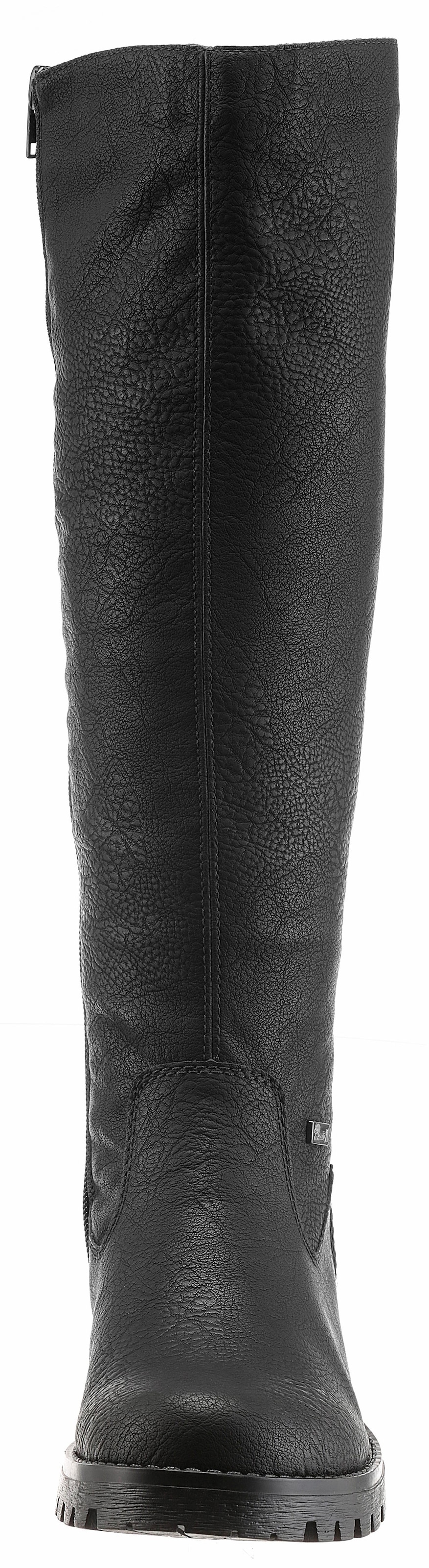 Rieker Winterstiefel  , Langschaftstiefel, Winterstiefel im klassischen Look, TEX-Membran