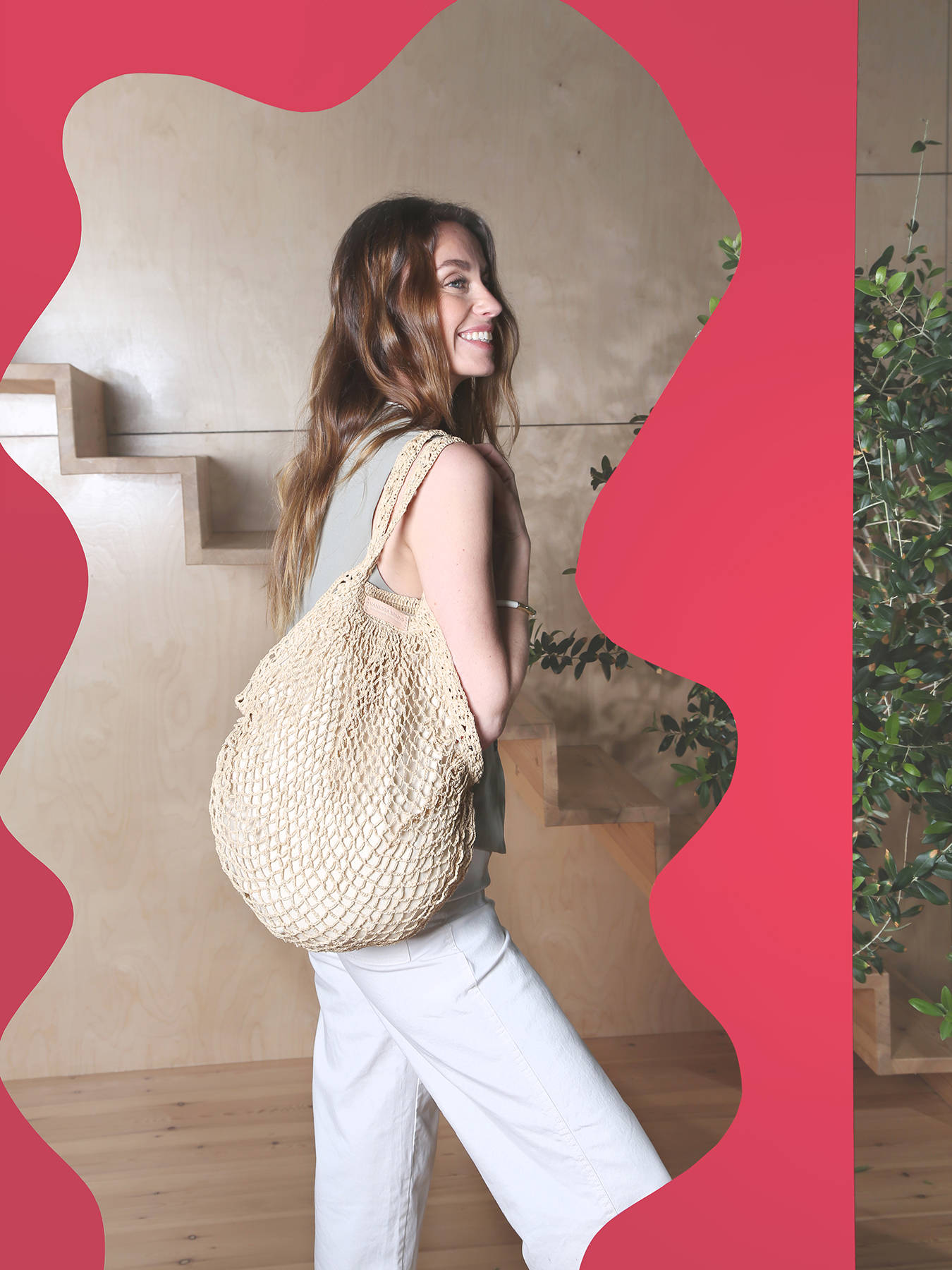 Sac filet en raphia VANESSA BRUNO
