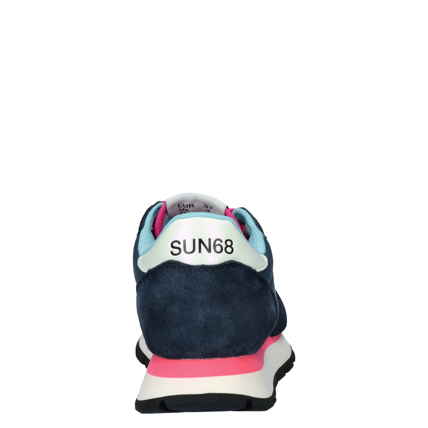 Sun 68 Ally Solid Nylon dames sneaker Sun ’68 Blauw