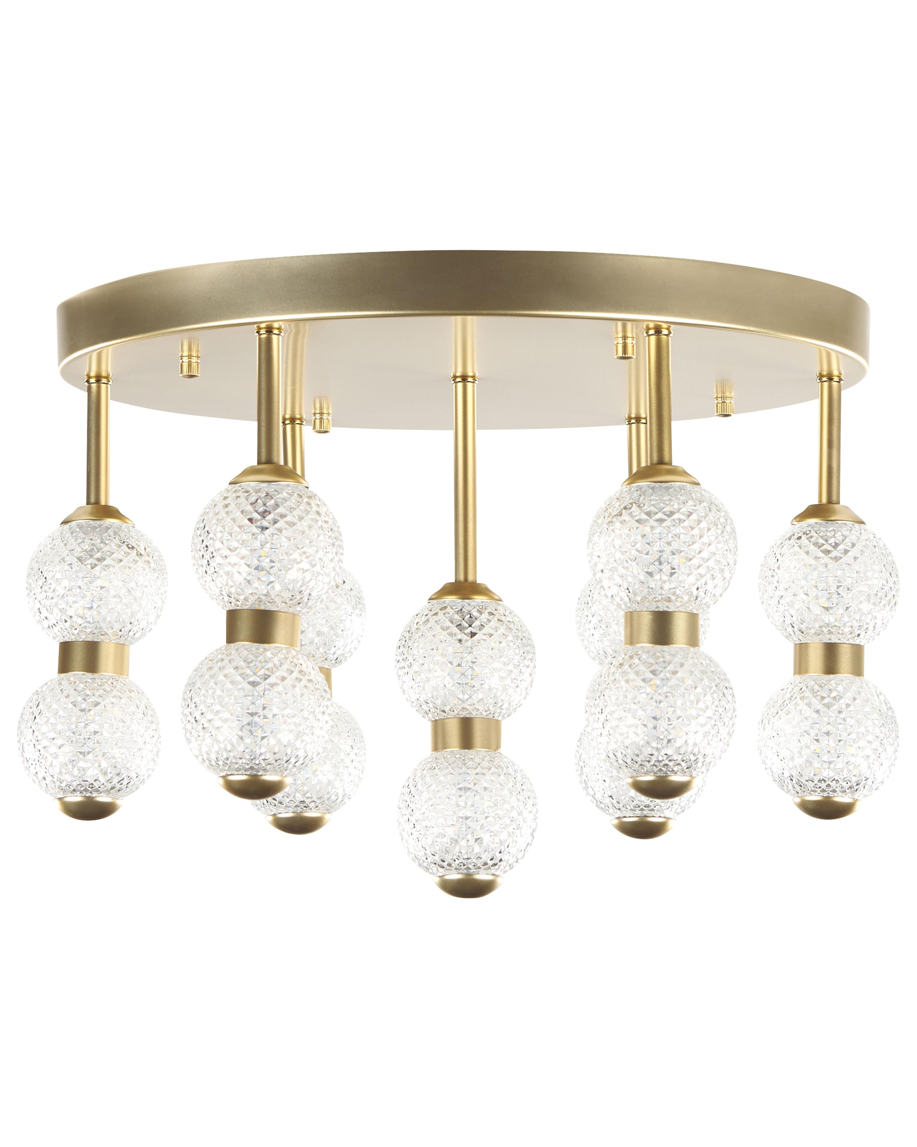 Plafondlamp YOWAKA Metaal Goud