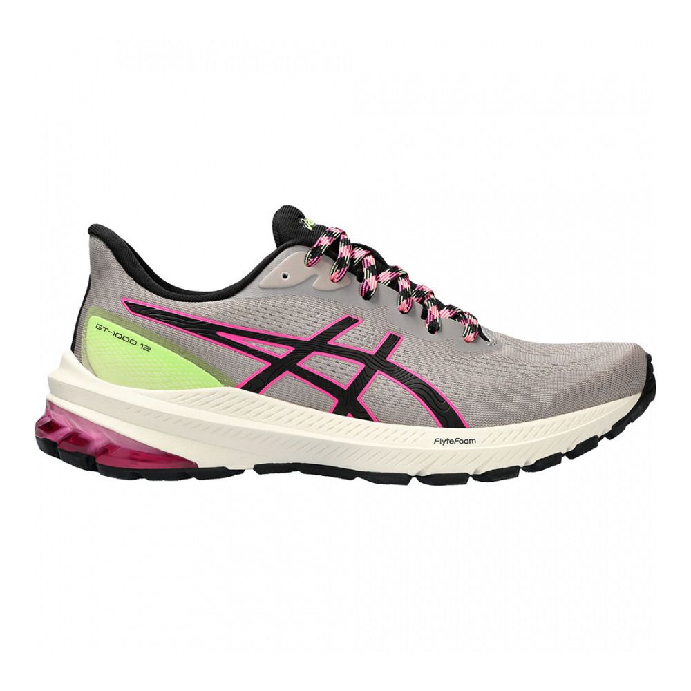 Asics GT-2000 12 TR - Chaussures running Femme nature bathing/lime green
