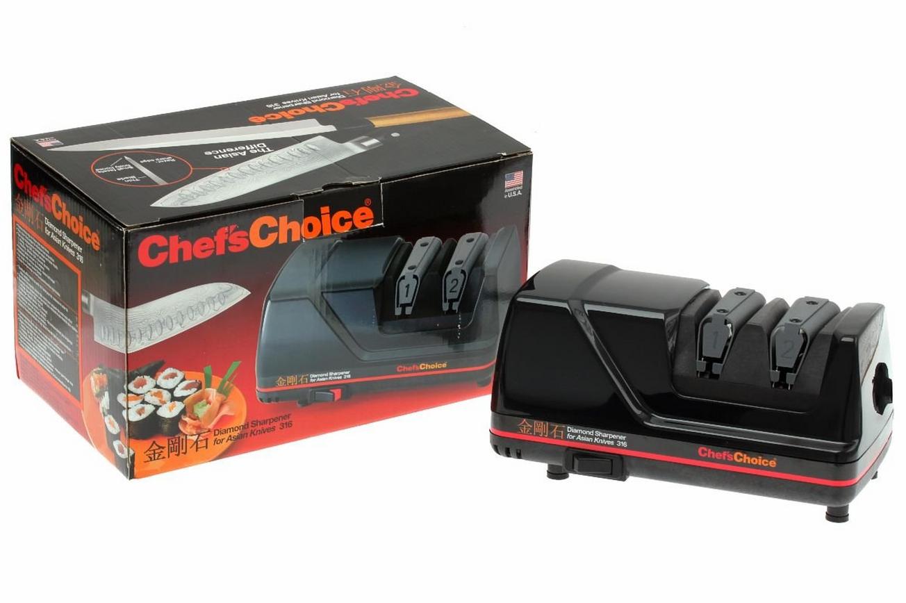 Chef's Choice messenslijper voor Aziatisch geslepen messen