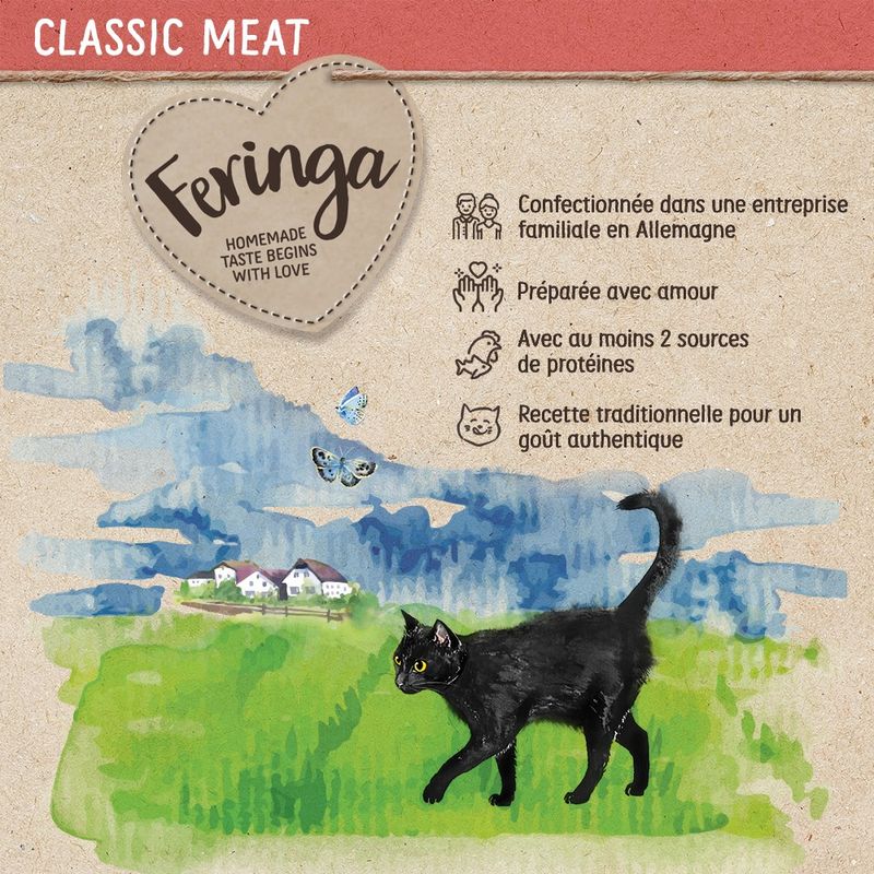Lot Feringa Classic Meat Menu 24 x 800 g