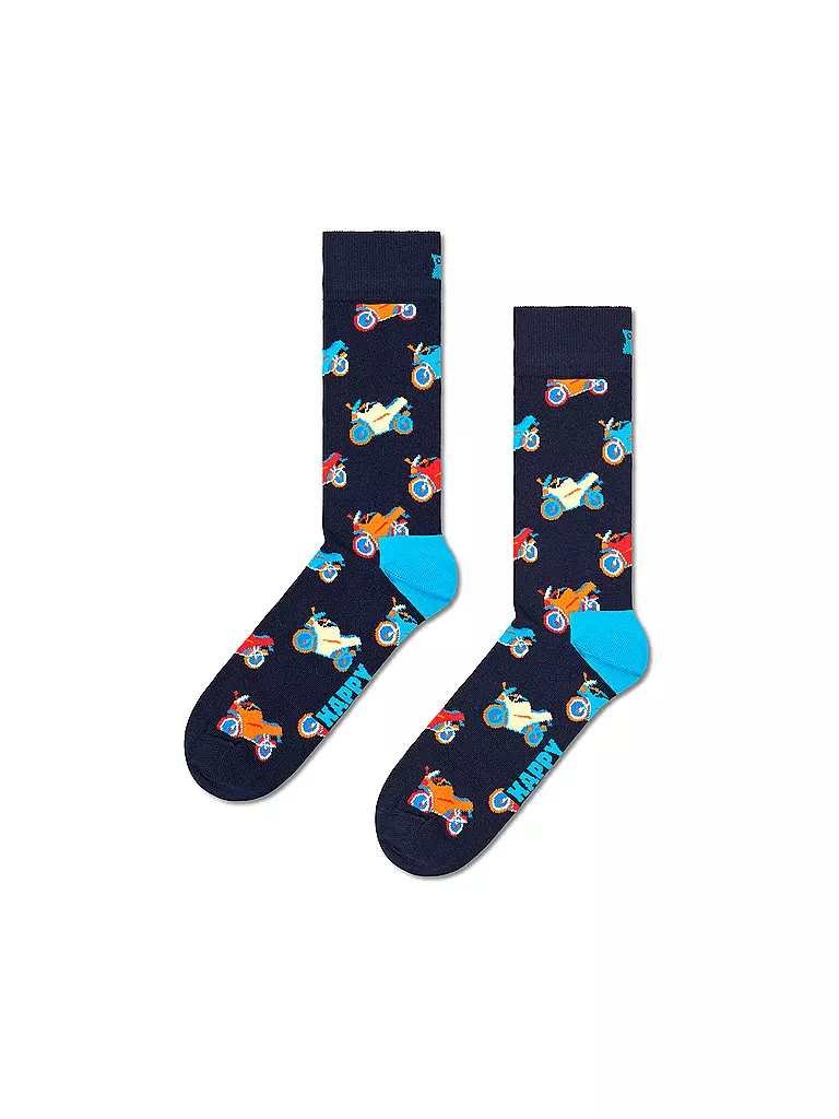 HAPPY SOCKS Damen Socken NAVY GIFT SET VESPA 36-40 3er Pkg Navy dunkelblau