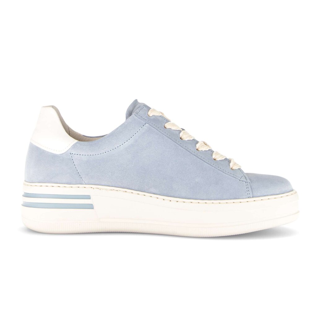 Lage sneaker blauw