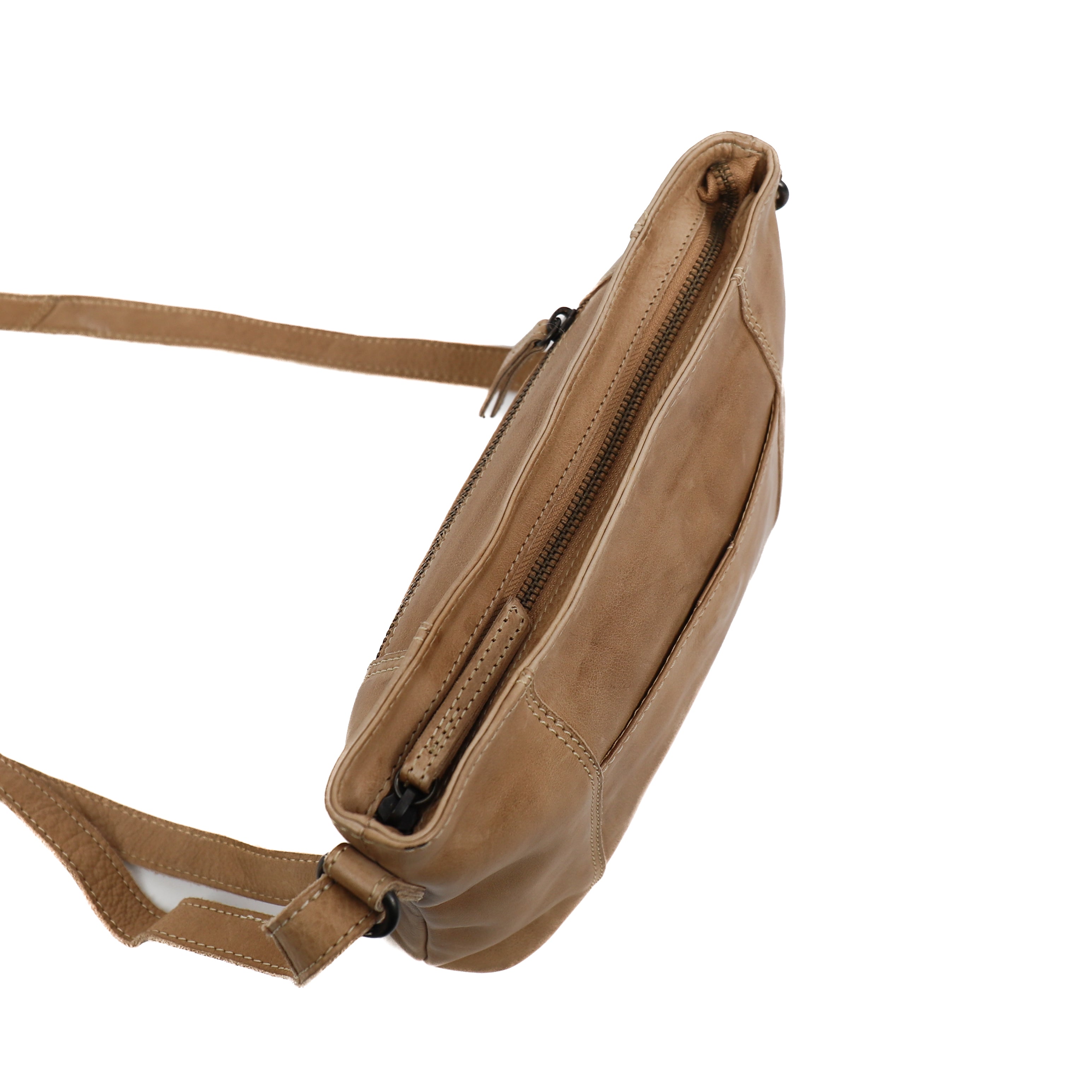 Kleine schoudertas 'Zoë' beige Beige