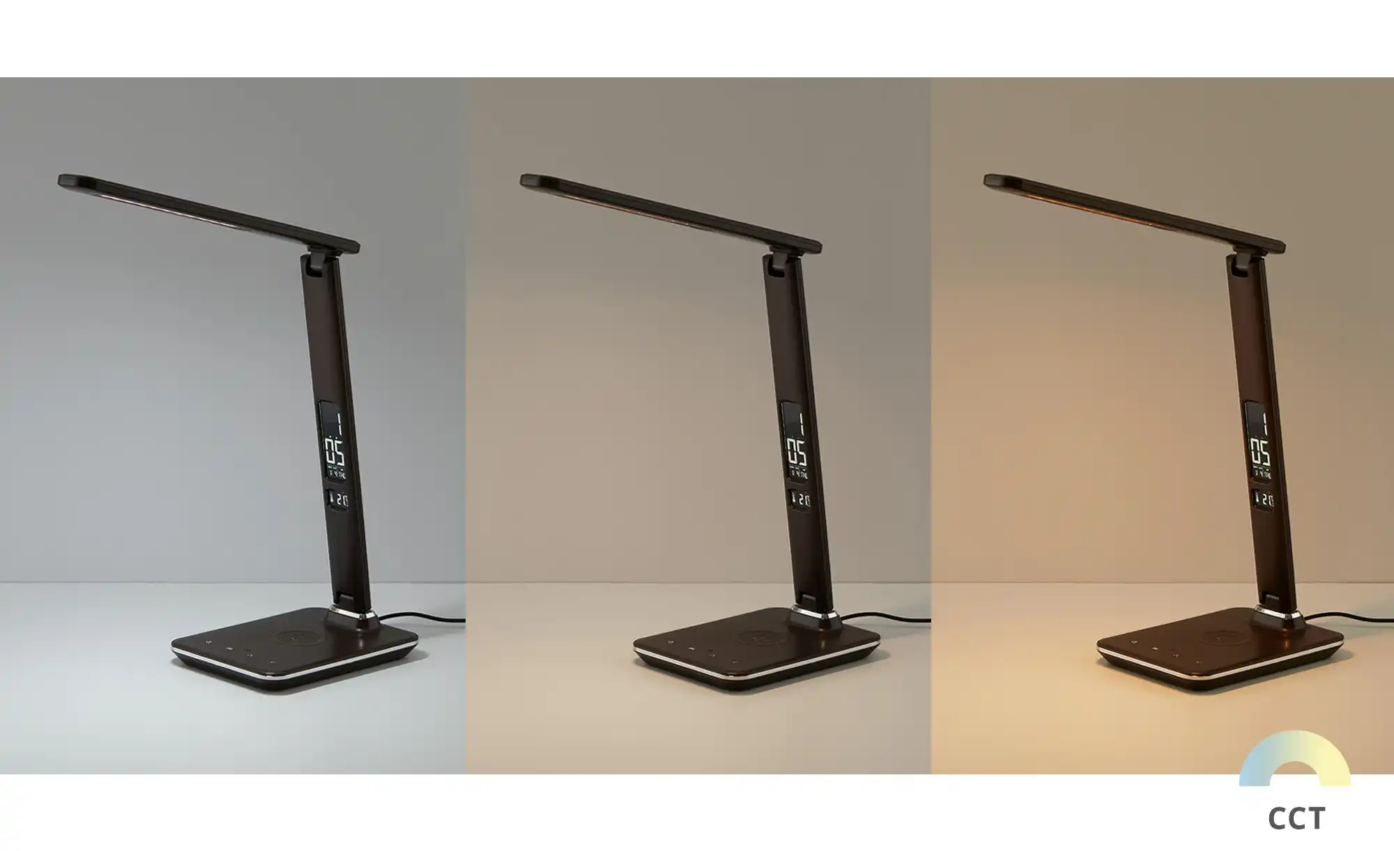 Paul Neuhaus LED-Schreibtischleuchte, braun