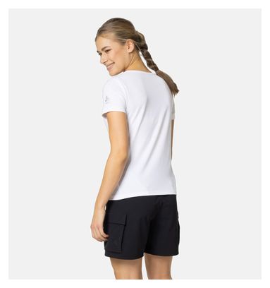 Maillot Manches Courtes Odlo F-Dry Ridgeline Femme Blanc