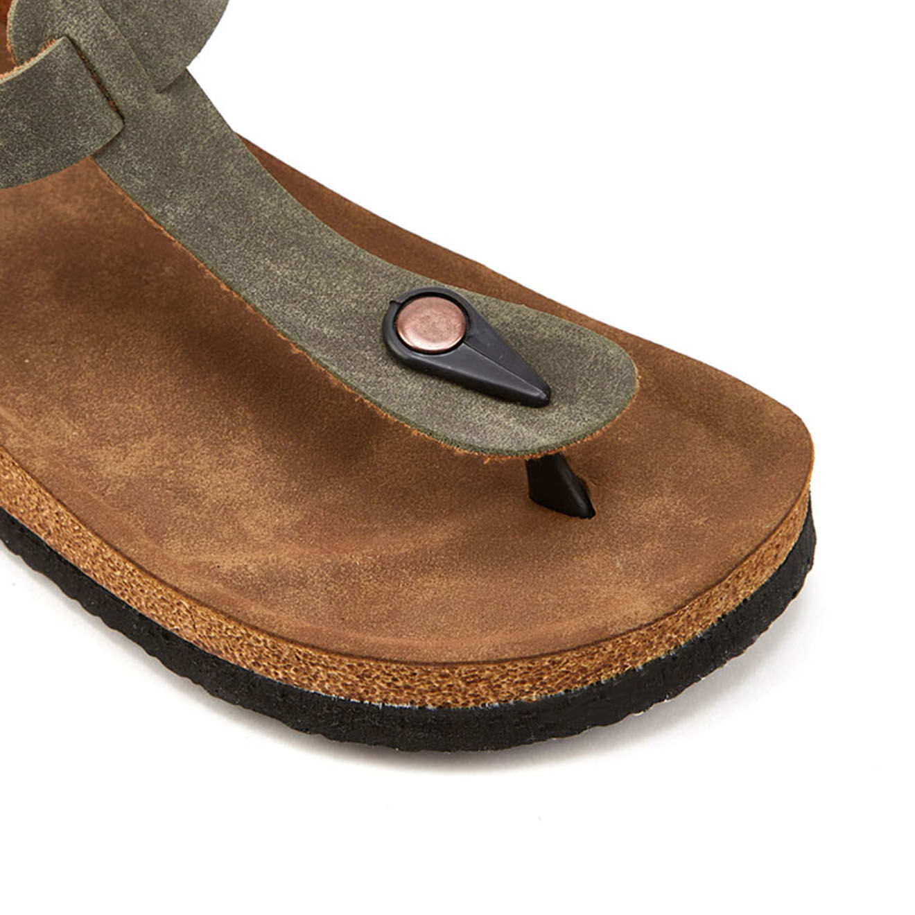 Officina 55 Sandales Starra kaki/marron