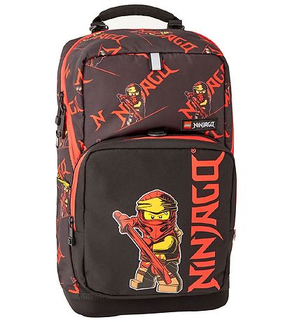 LEGO? Ninjago Skoletaskes?t - Optimo - Sort/R?d