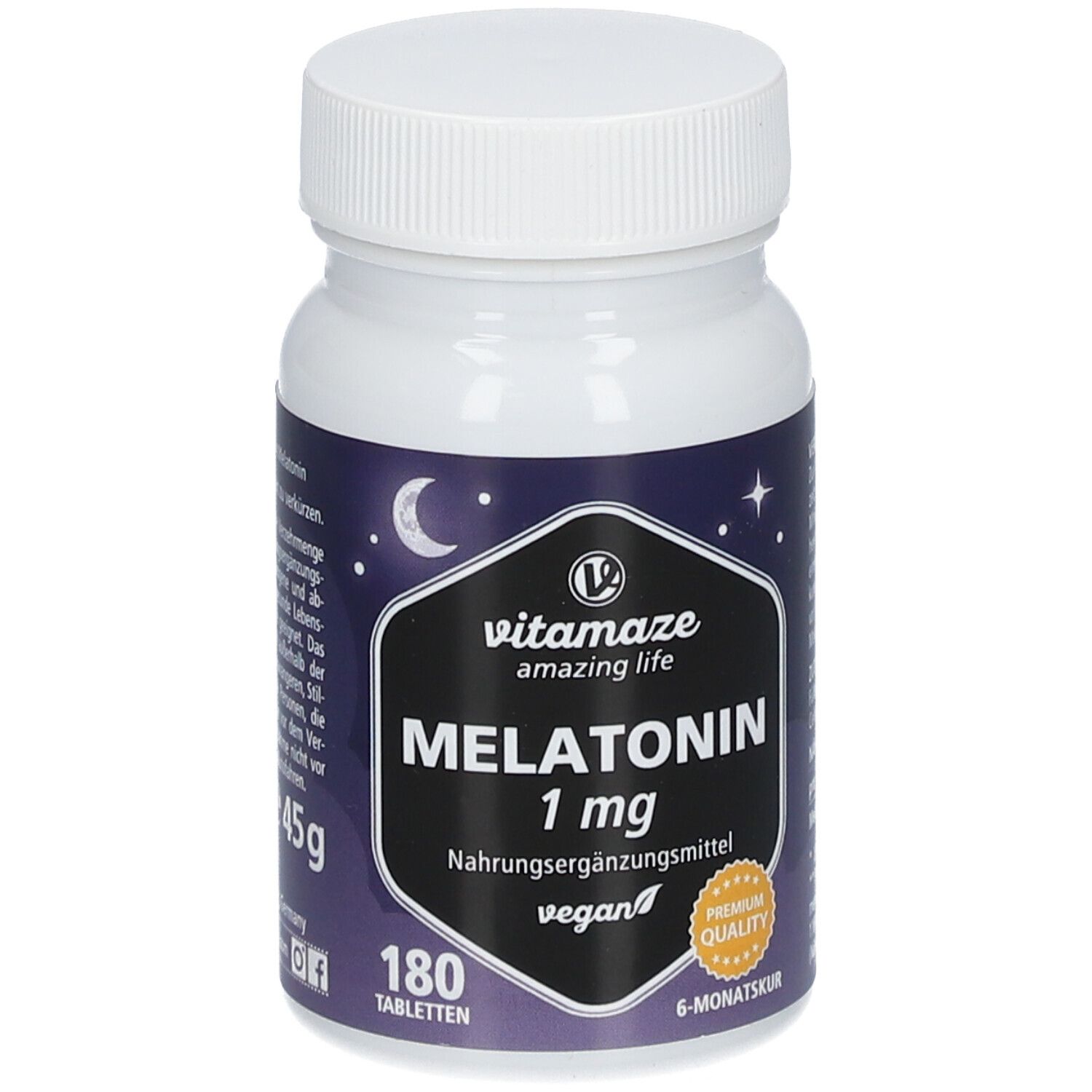 MELATONIN 1 mg vegan