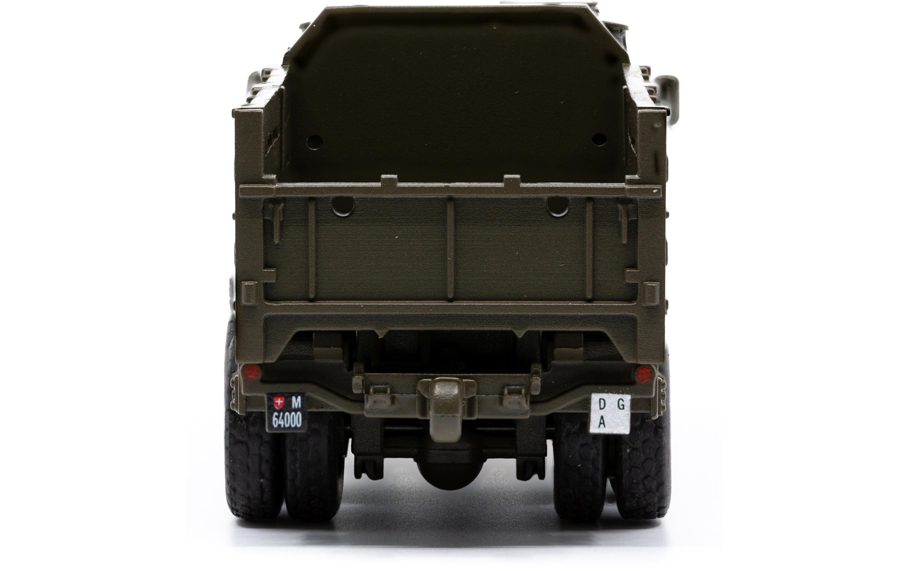 LKW Henschel HS 3-14 6 x 6 mit offene Ladefläche 1:87H0 Lastwagen Militärmodell