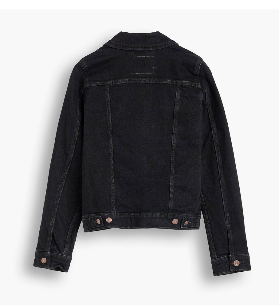 Jaqueta Trucker Preta Original Levi's