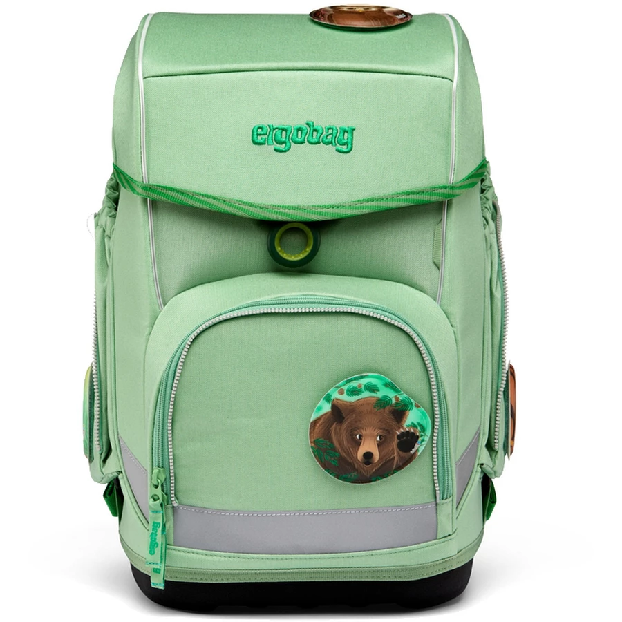 Ergobag Cubo Eco Hero - Schulranzen Set 5tlg. Modell 2024 WaldBärwohner