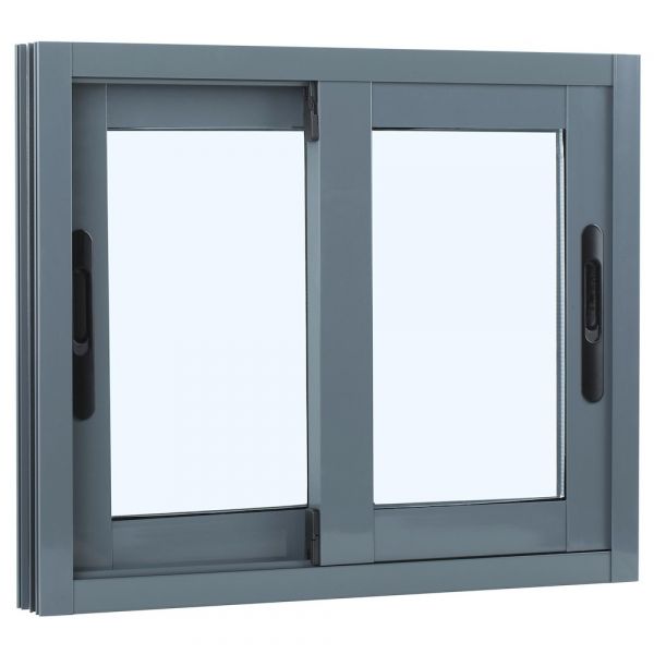 Artens Janela de Alumínio Correr 60X50CM Cinza - 82456230