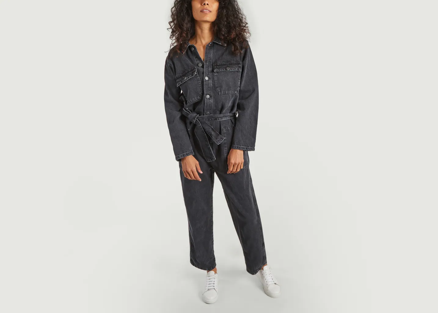 Combinaison manches longues en denim Yopday American Vintage
