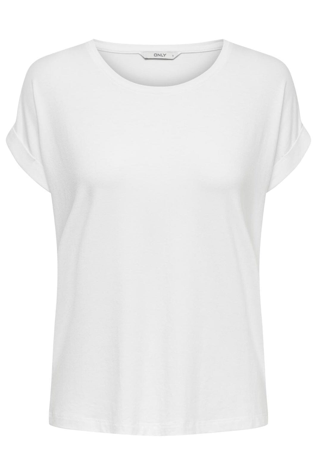 Only Onlmoster S/S O-Neck Top 2079282 white