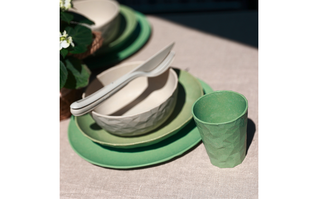 Koziol Besteck-Set 3-teilig KLIKK nature