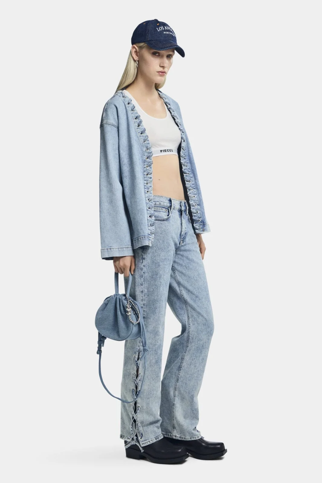 Pieces Pcfenda Straight Denim Jeans Fsy