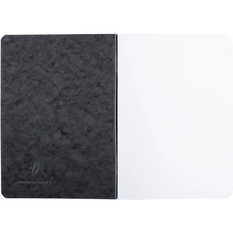 Set de 2 carnets piqués Age Bag A5 96 pages uni - Noir