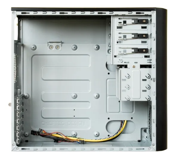 Chieftec UNC-410S-B-U3-OP - Rack-monterbar 4U - ATX - ingen strømforsyning - sort - USB