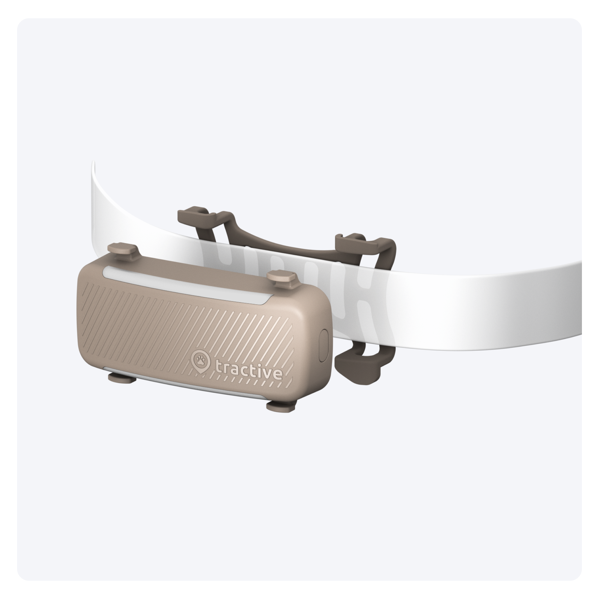GPS DOG 6 Pet Tracker für Hunde mit Live Ortung und Aktivitäts Tracking iOS/Android (TRDOG6BR) - Braun