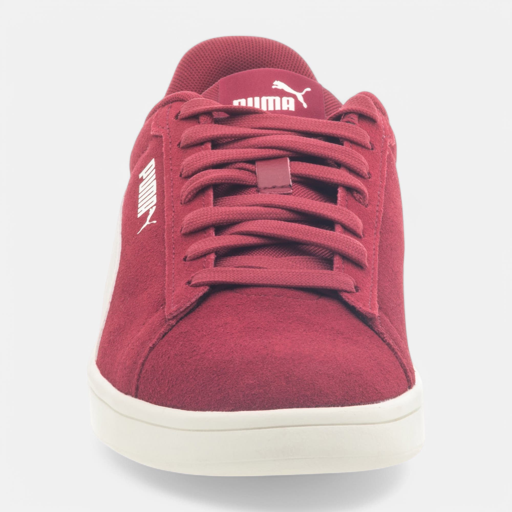 Sneakers Homme en cuir rouge