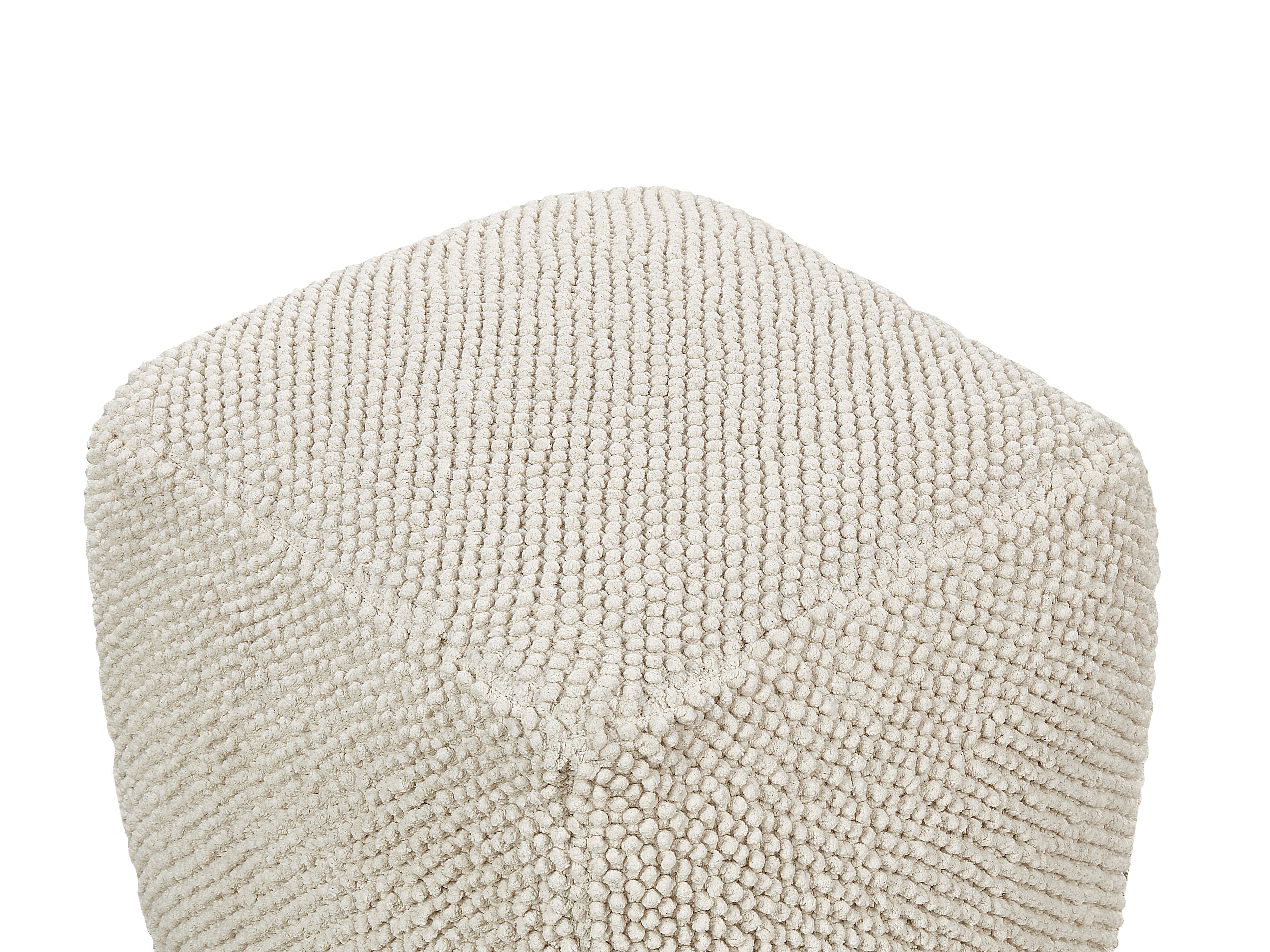 Poef JOARA Katoen Beige