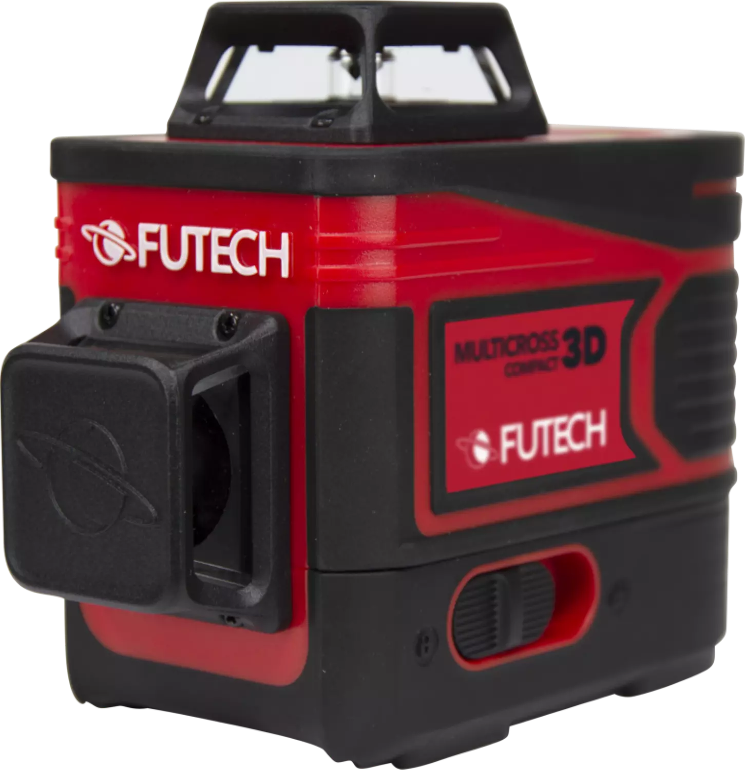 FUTECH MC3D Multicross 3D Compact kruislijnlaser in koffer - rood - 2x 120m - 3 lijnen
