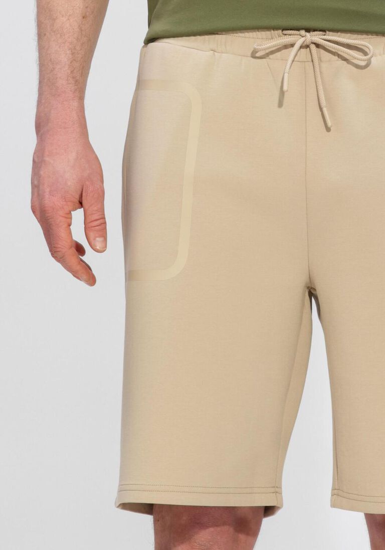 beige peuterey korte broek mitchel
