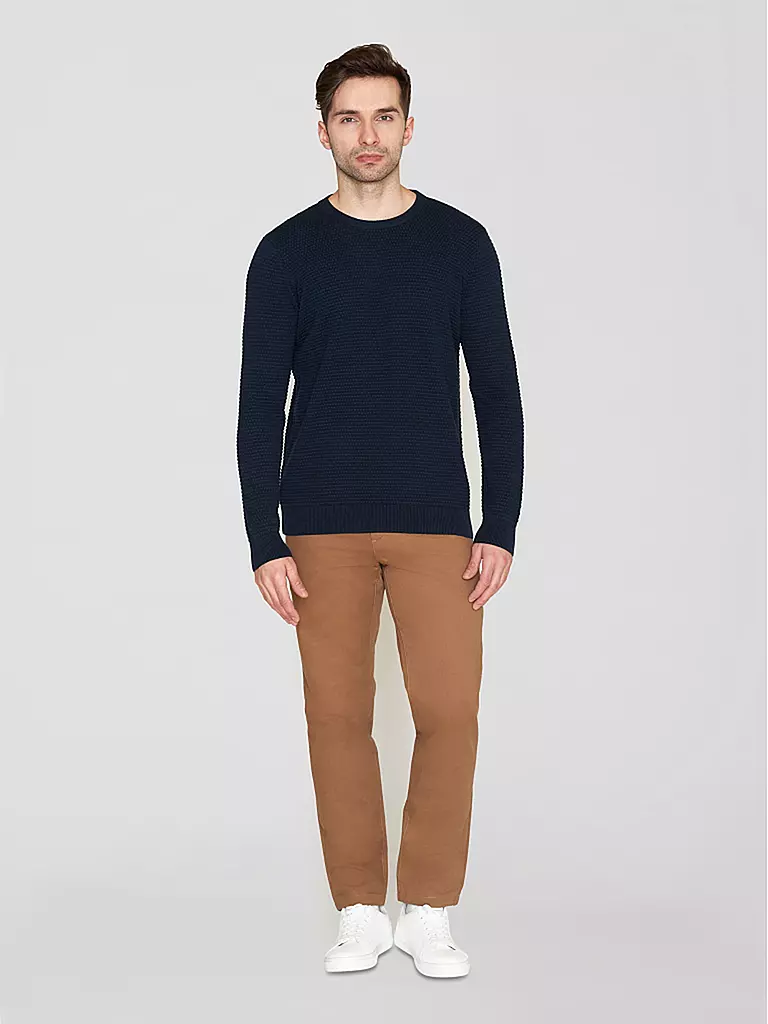 KNOWLEDGE COTTON APPAREL Sweater VAGN schwarz