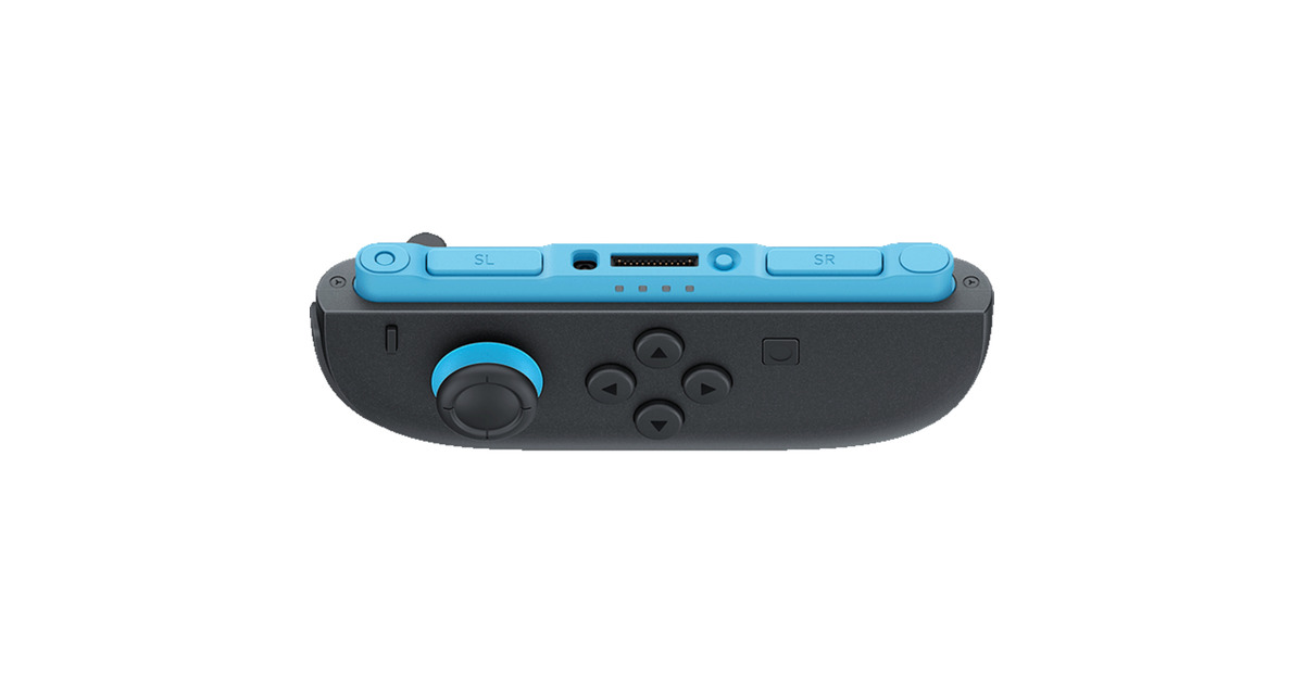 NintendoJoy-Con 2 - Links gamepad  (Zwart/lichtblauw)