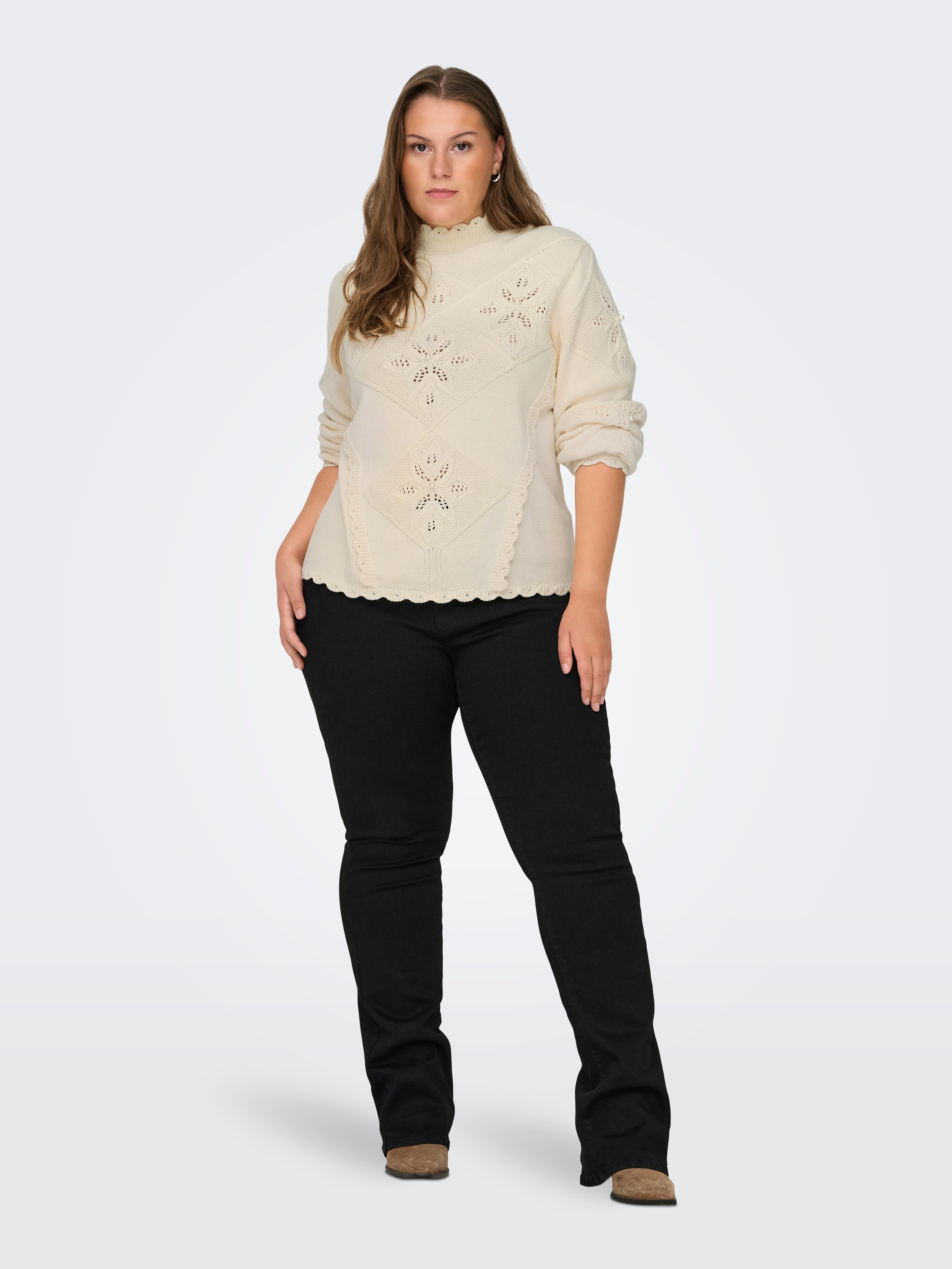 CARNICOLINE Strickpullover Birch