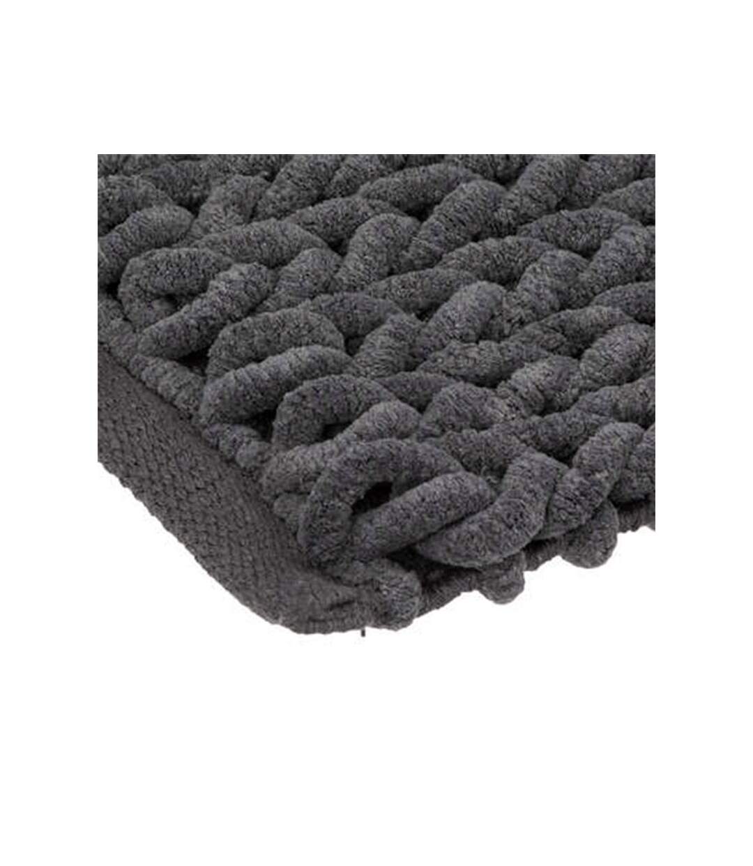 Tapis de Salle de Bain Tissé Épais 50x120cm Marron
