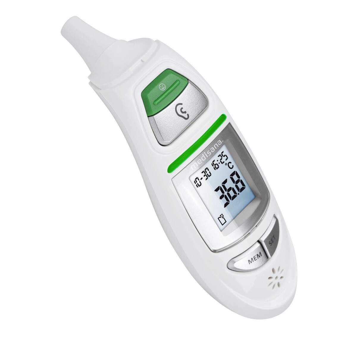 Infrarot Thermometer TM750 Medisana grün,weiss