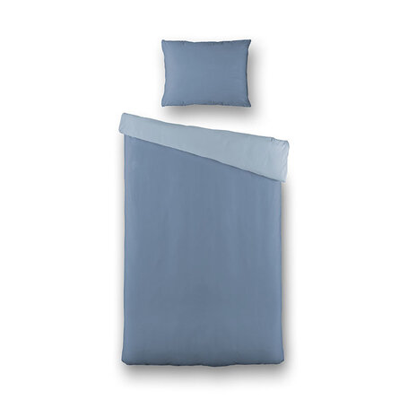 Dekbedovertrek Hotel Two Tone - Blauw