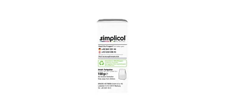 Simplicol Textilfarbe Expert Mitternacht-Schwarz, 150 g Textilfärbemittel