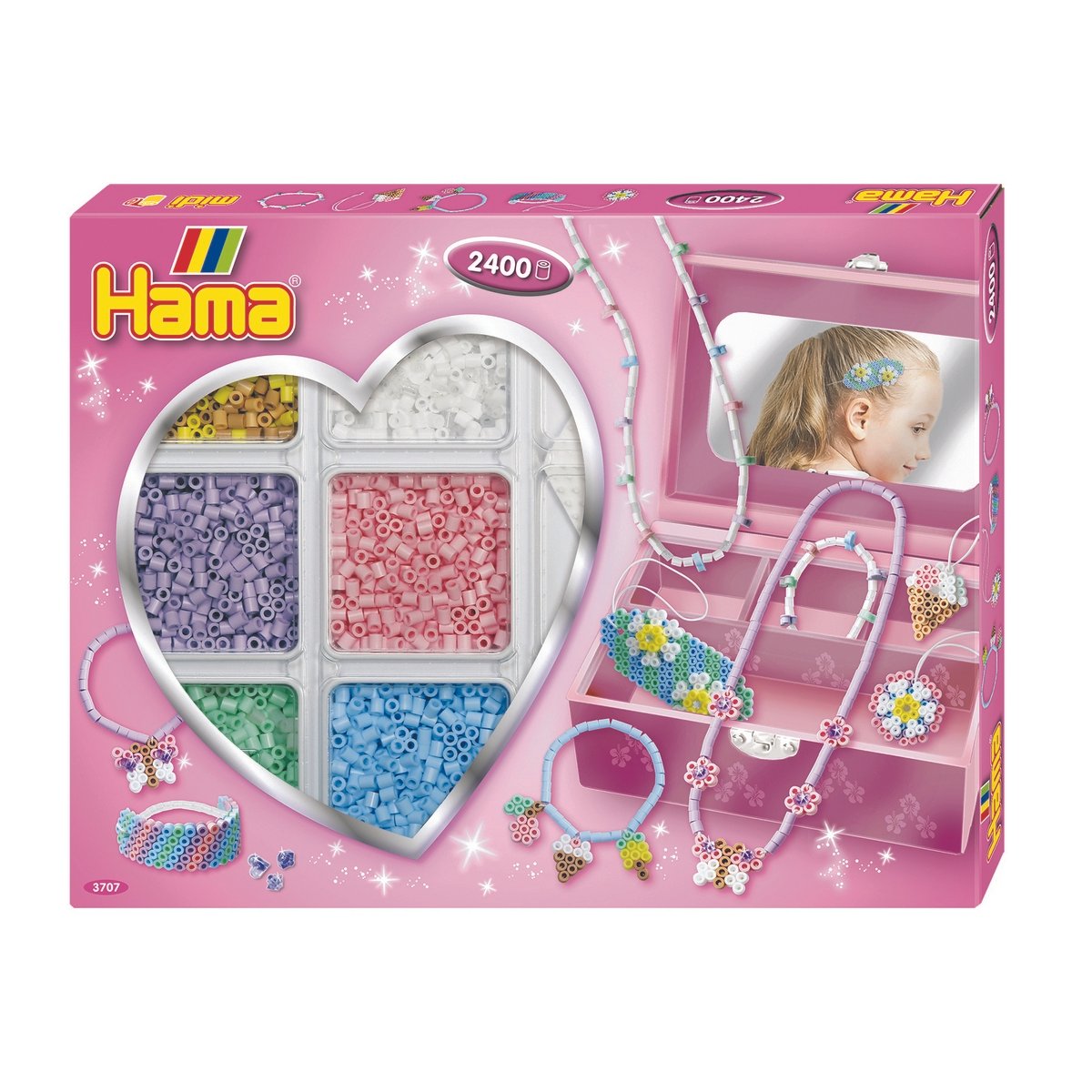 Coffret perles à repasser bijoux
