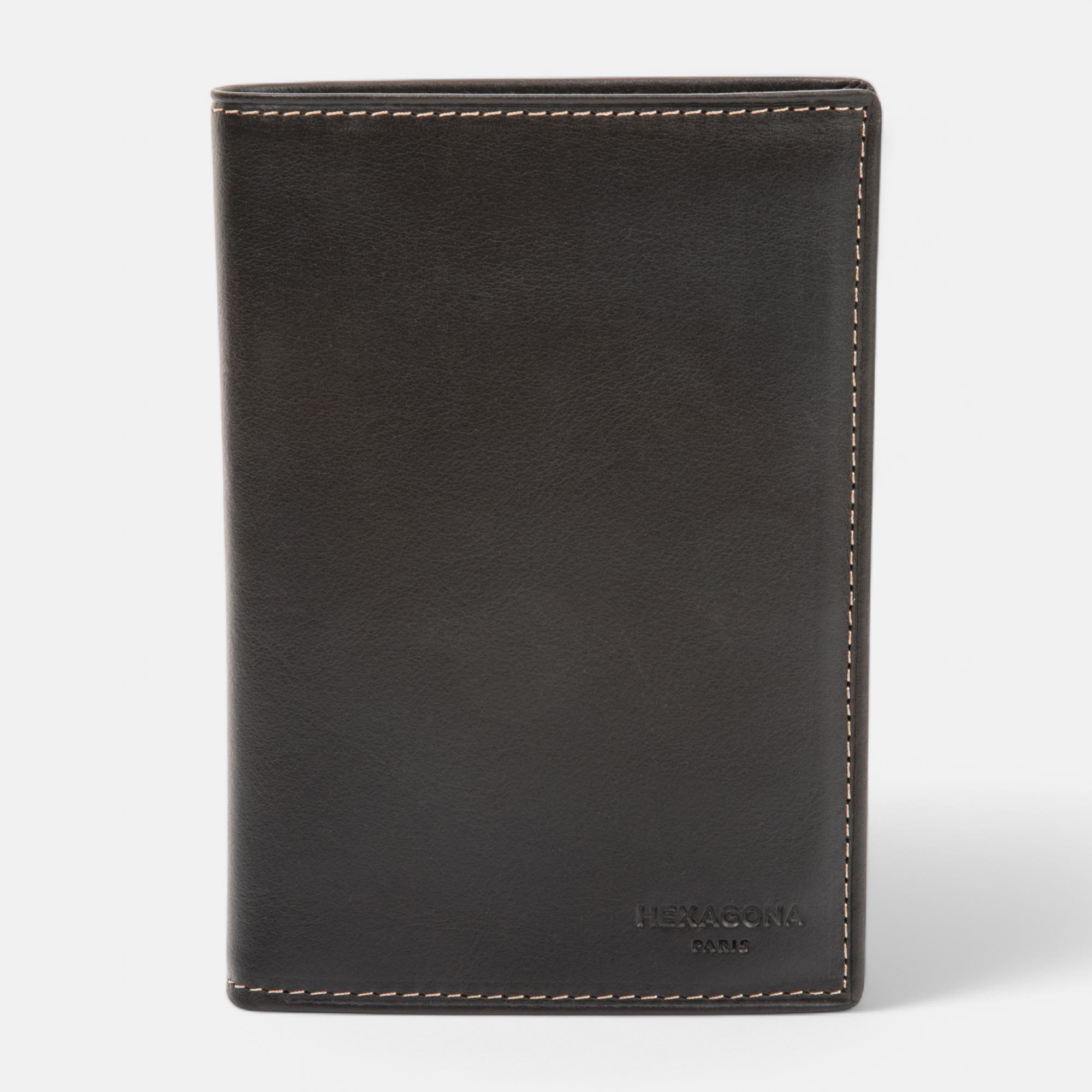 Petite maroquinerie en cuir marron