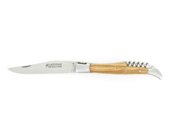 Laguiole Olivier - 2 pièces - 2 mitres Couteau de Poche - Laguiole par Fontenille Pataud