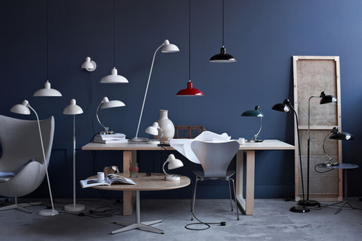 Fritz Hansen KAISER idell™ 6631-P, Ruby Red Rød