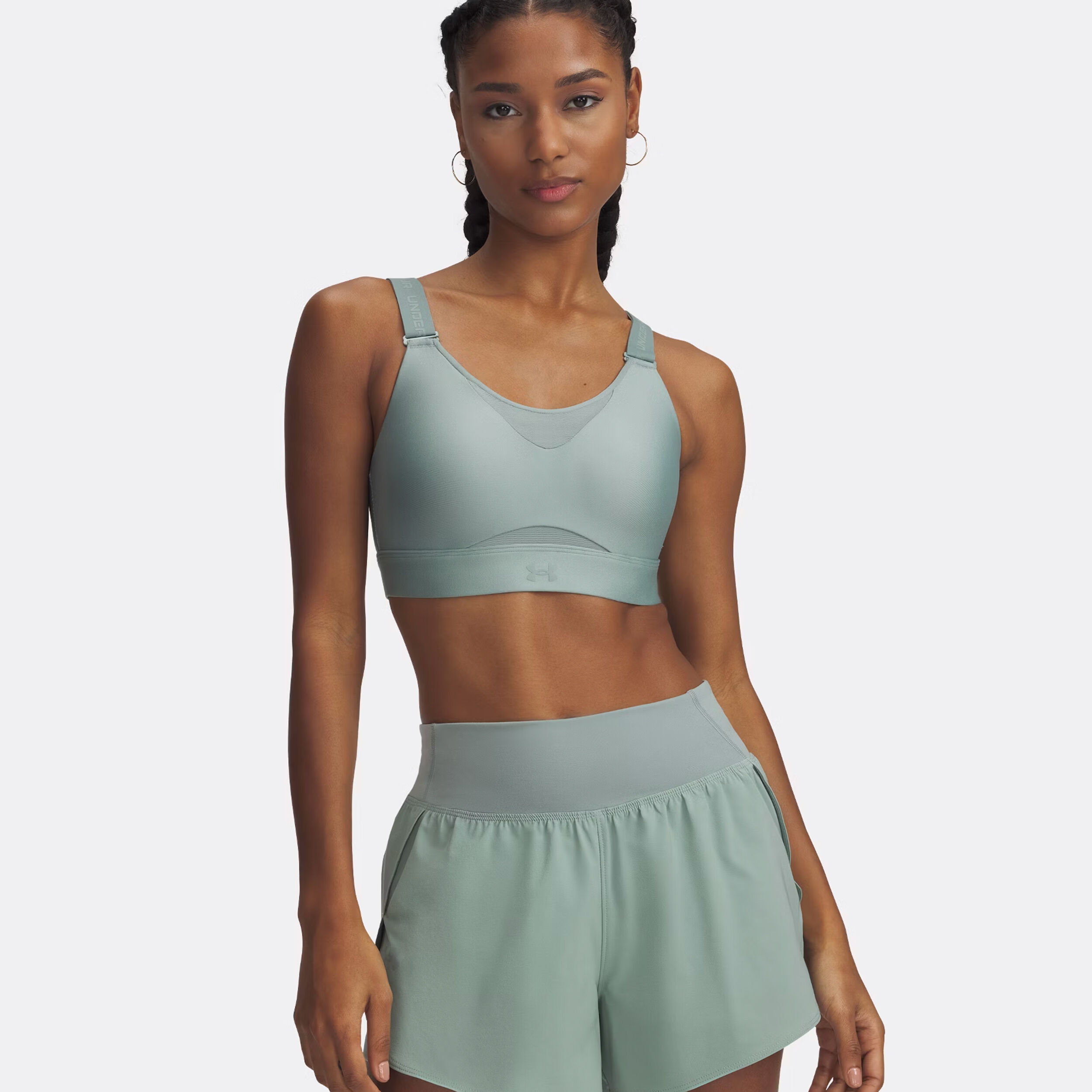 Under Armour Infinity High 2.0 Soutien-gorge Sport Femmes - Sauge