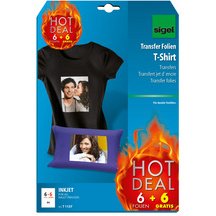 Film de transfert jet d'encre T-Shirt 'HOT DEAL' promo