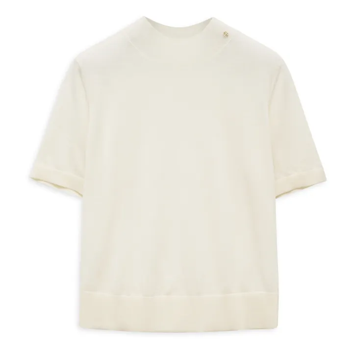 Anine Bing Pull Monique Laine Mérinos et Cachemire | Beige