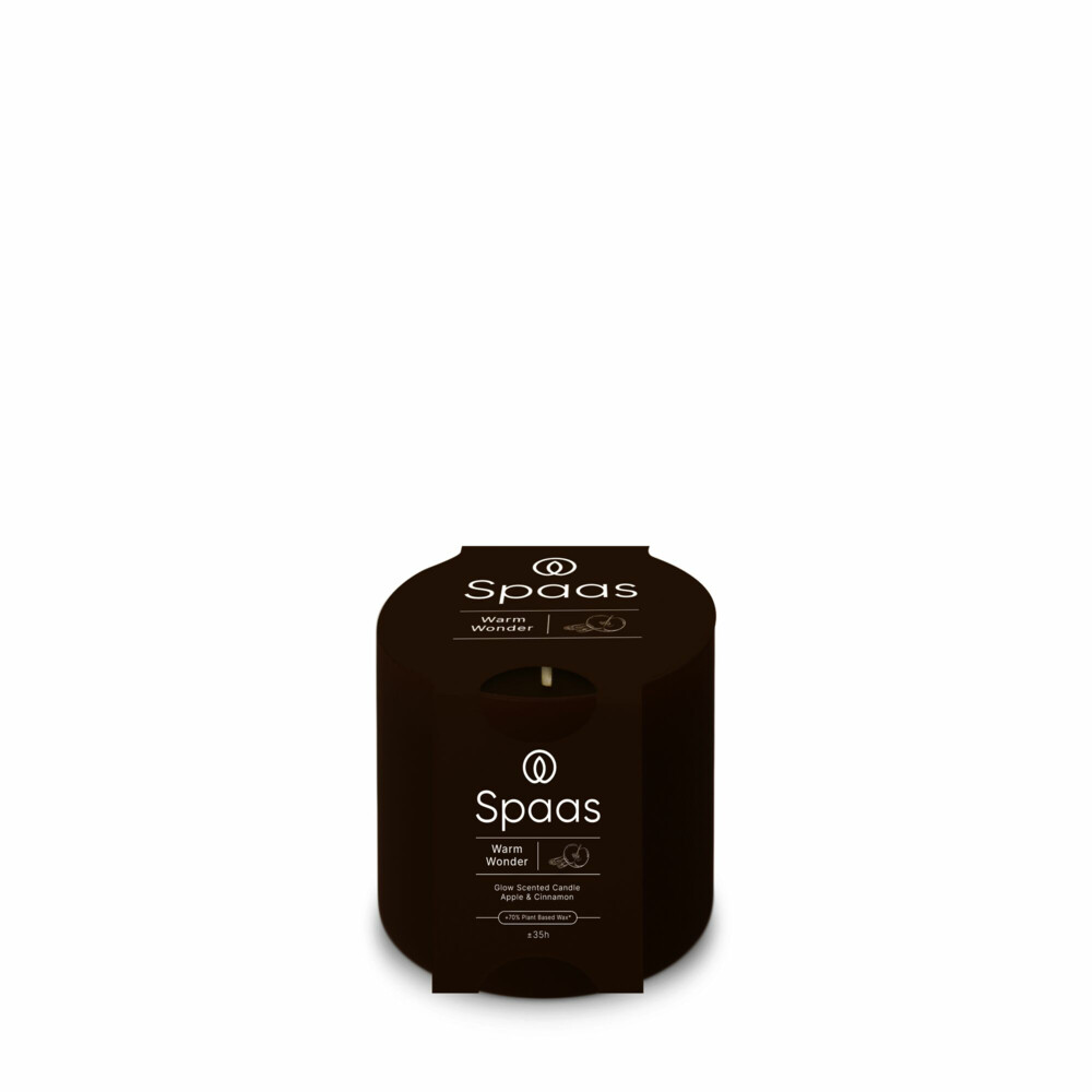 SPAAS Glow Geurkaars Warm wonder ± 35 branduren