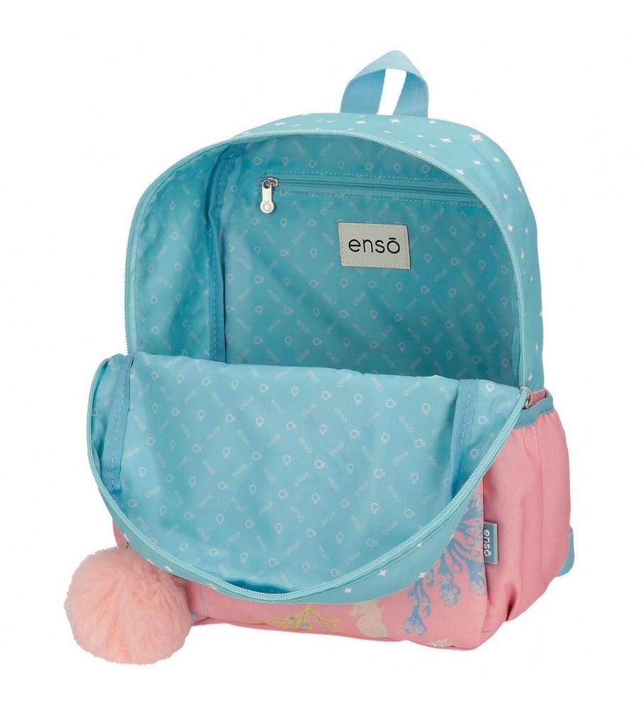 Mochila Enso Keep The Ocean Clean com Rodízios - Azul